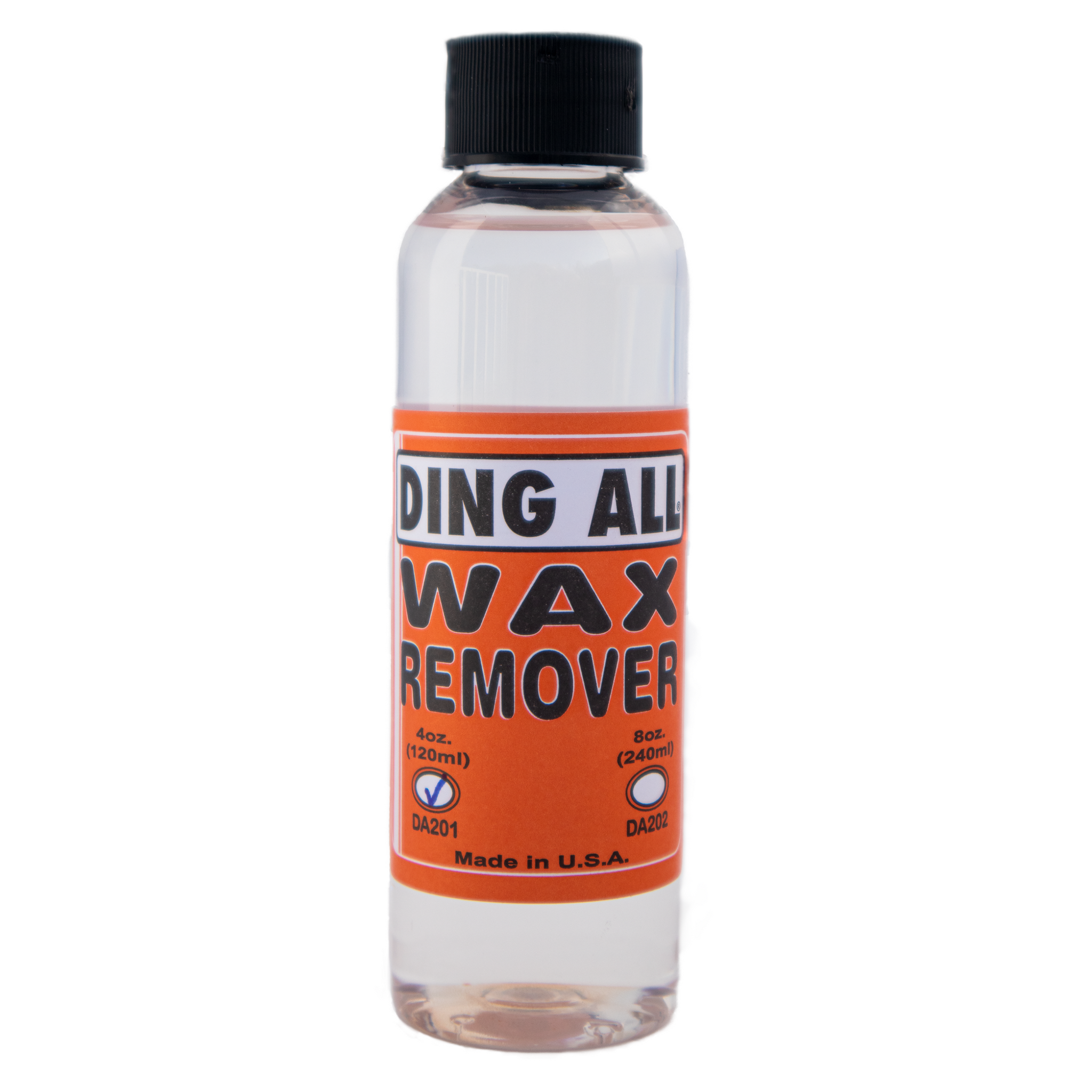 Easy to use Wax Remover for surfboards & SUP's by DING ALL Ding All
