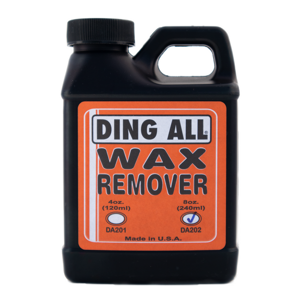 Easy to use Wax Remover for surfboards & SUP's - by DING ALL – Ding All &  SunCure