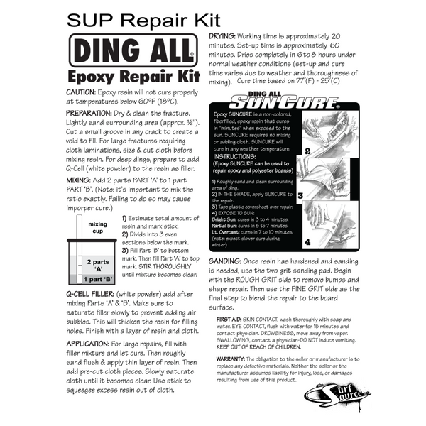 SUP Repair Kit